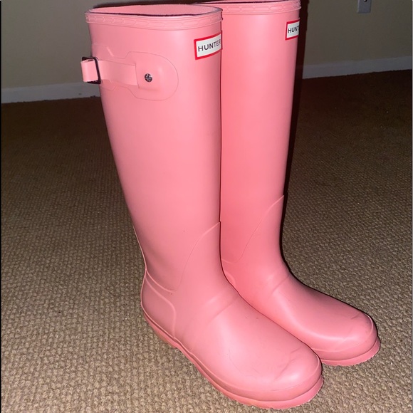 Hunter | Shoes | Pink Hunter Rain Boots 